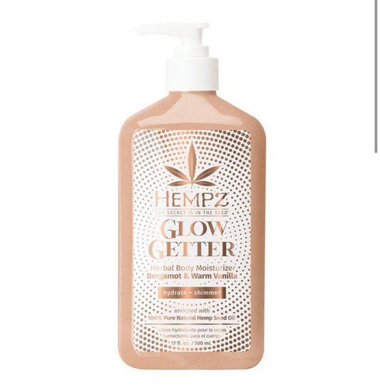 HEMPZ Glow Getter Herbal Body Moisturizer 17oz