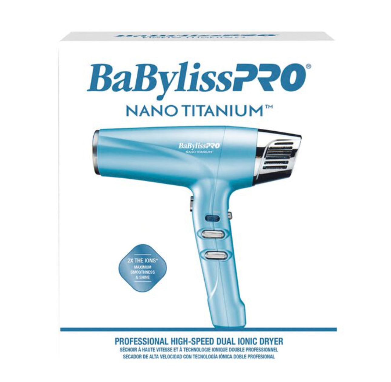 Baby Liss Nano Titanium High Speed Dual Ionic Dryer