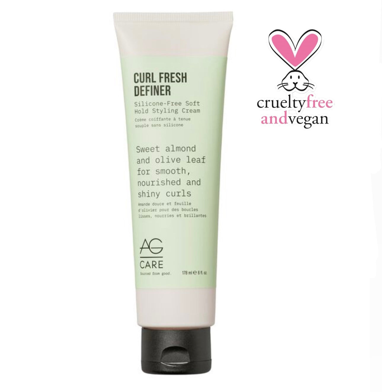 AG Care Curl Fresh Definer Silicone-Free Soft Hold Styling Cream