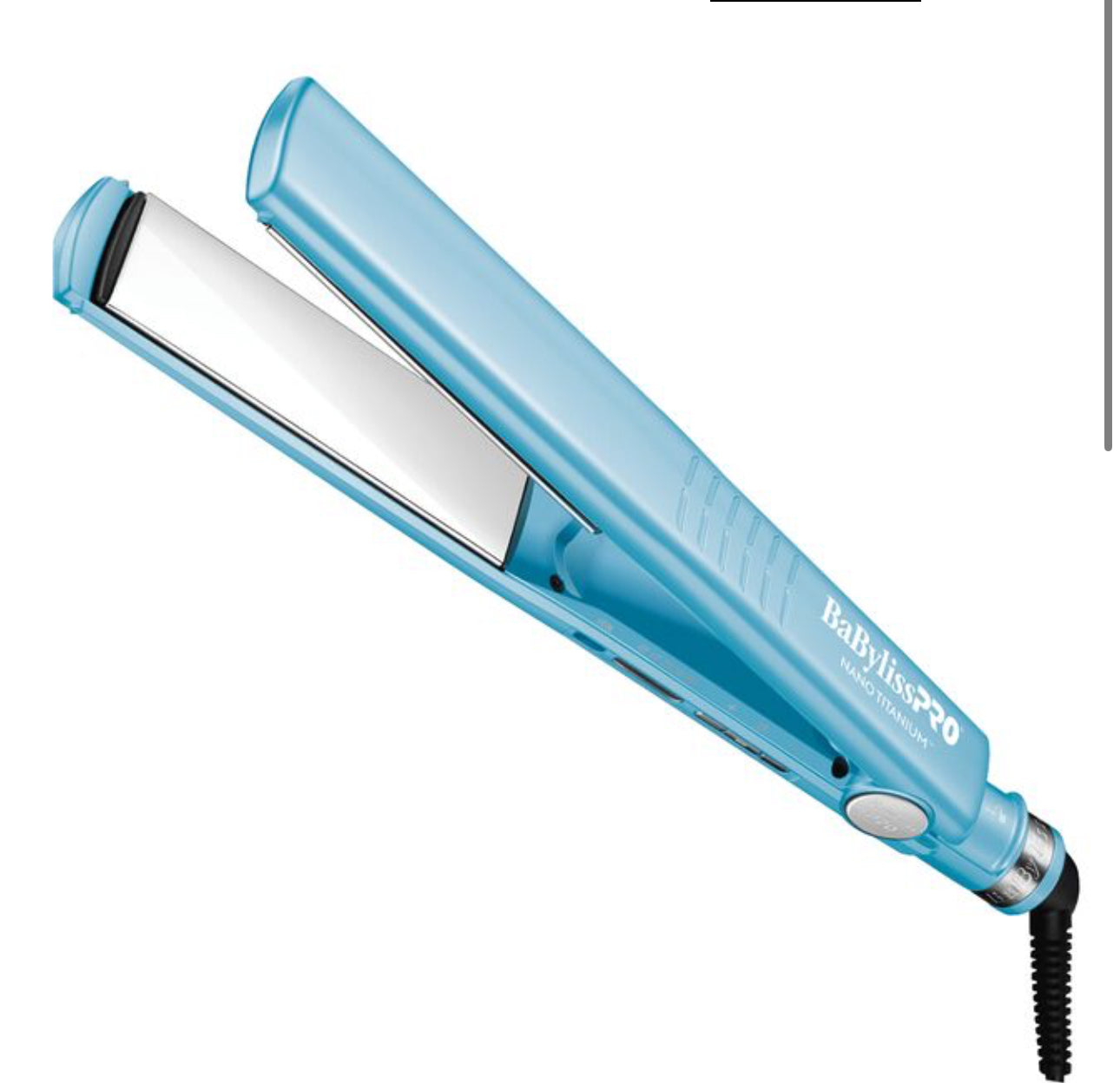 Baby Liss Nano Titanium 1.25 Inch Dual Ionic Flat Iron