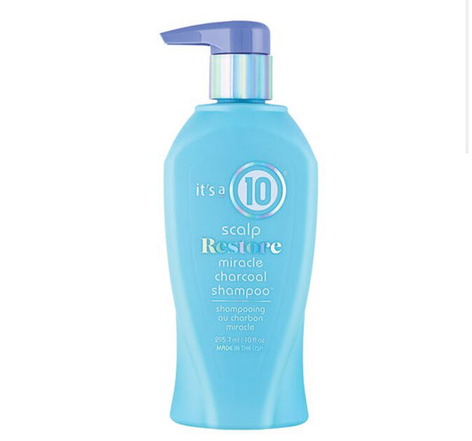 ITS A 10 Scalp Restore Miracle Charcoal Shampoo 10 oz