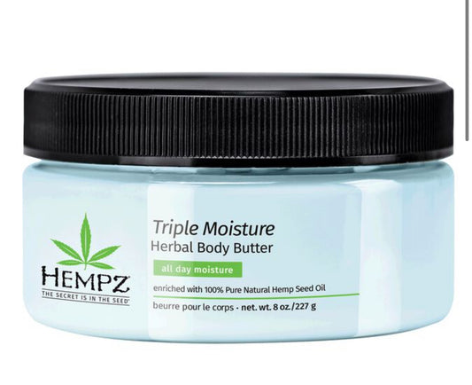 HEMPZ Triple Moisture Herbal Body Butter 8oz