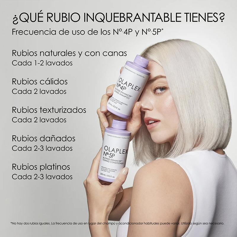 OLAPLEX Nº.4P Blonde Enhancer Toning Shampoo 250 ml