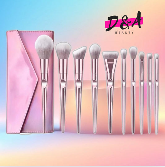 Make-Up Essential Brushes 10pc